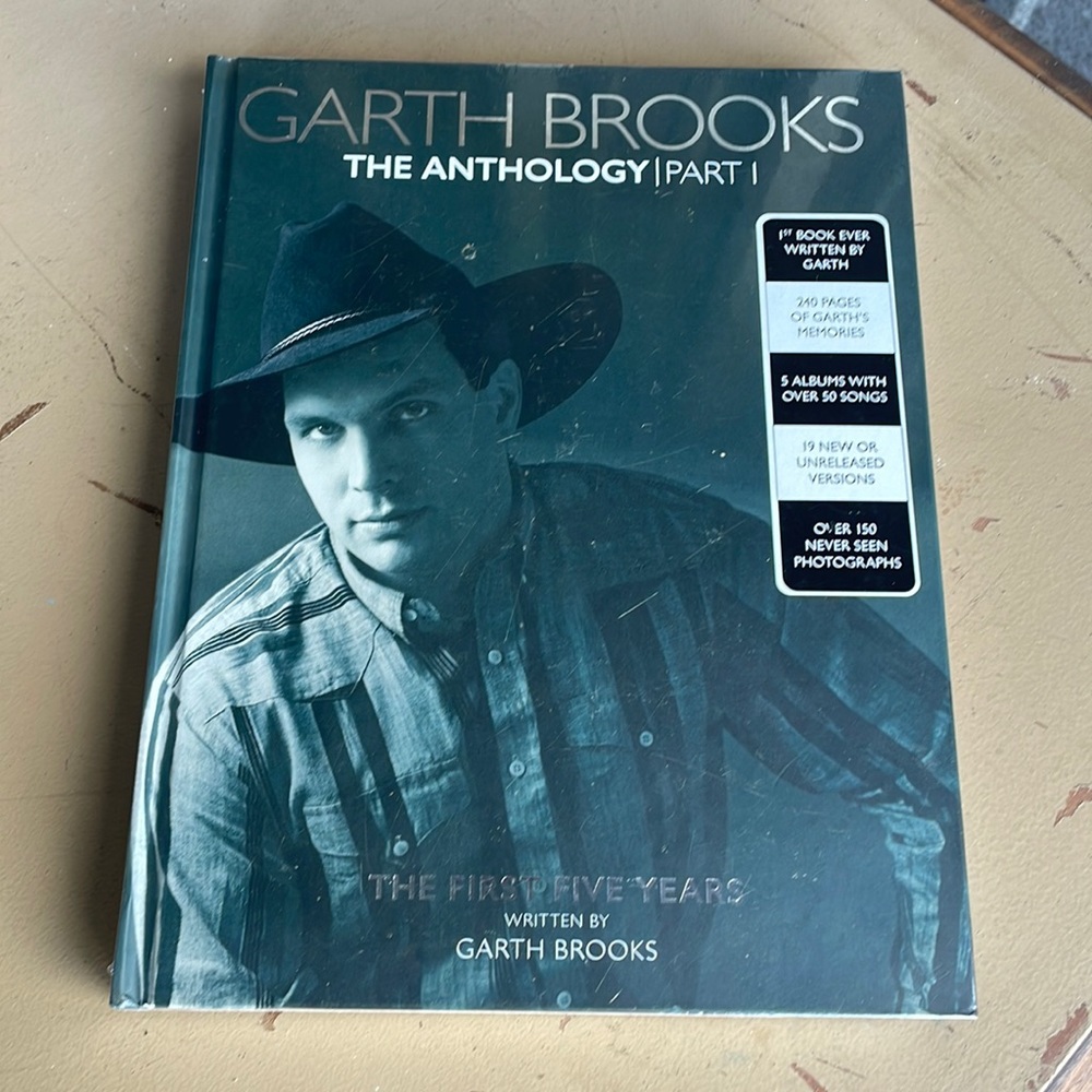 Garth Brooks CD and book collection